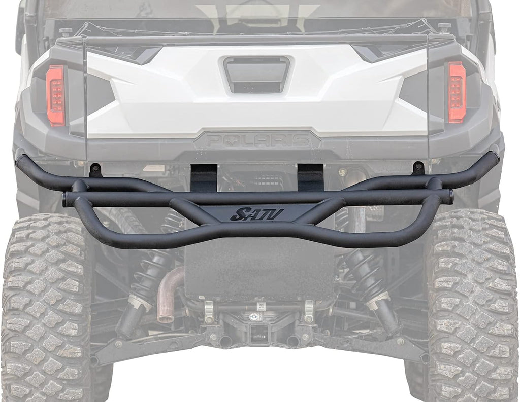 Orange Heavy-Duty Steel Rear Bumper for Polaris General 1000 G6825