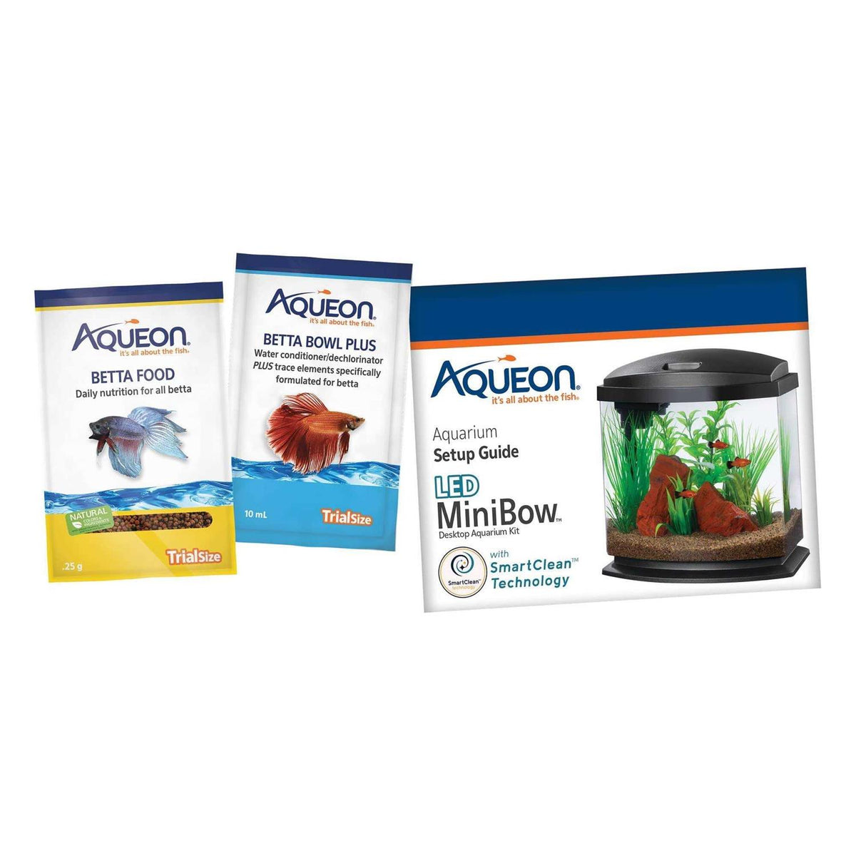 2.5 Gal LED Aquarium Kit Black B2099
