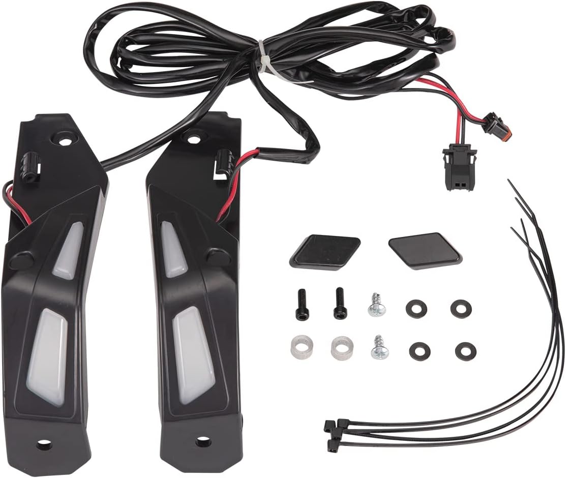 Black Aluminum Hand Guards LED Lighting Kit (2PCS) B647