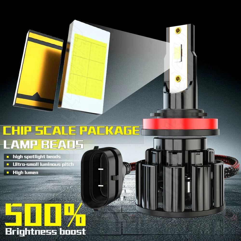 Combo LED Headlight Hi Lo Beam Fog Light 6X Bulbs F20141