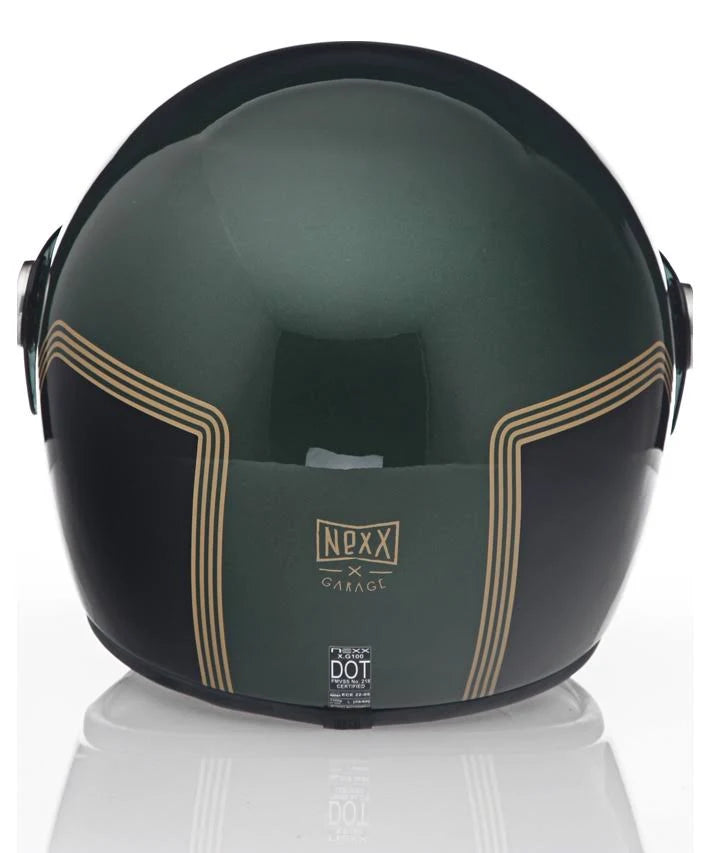 Green Motorcycle Helmet Y9168