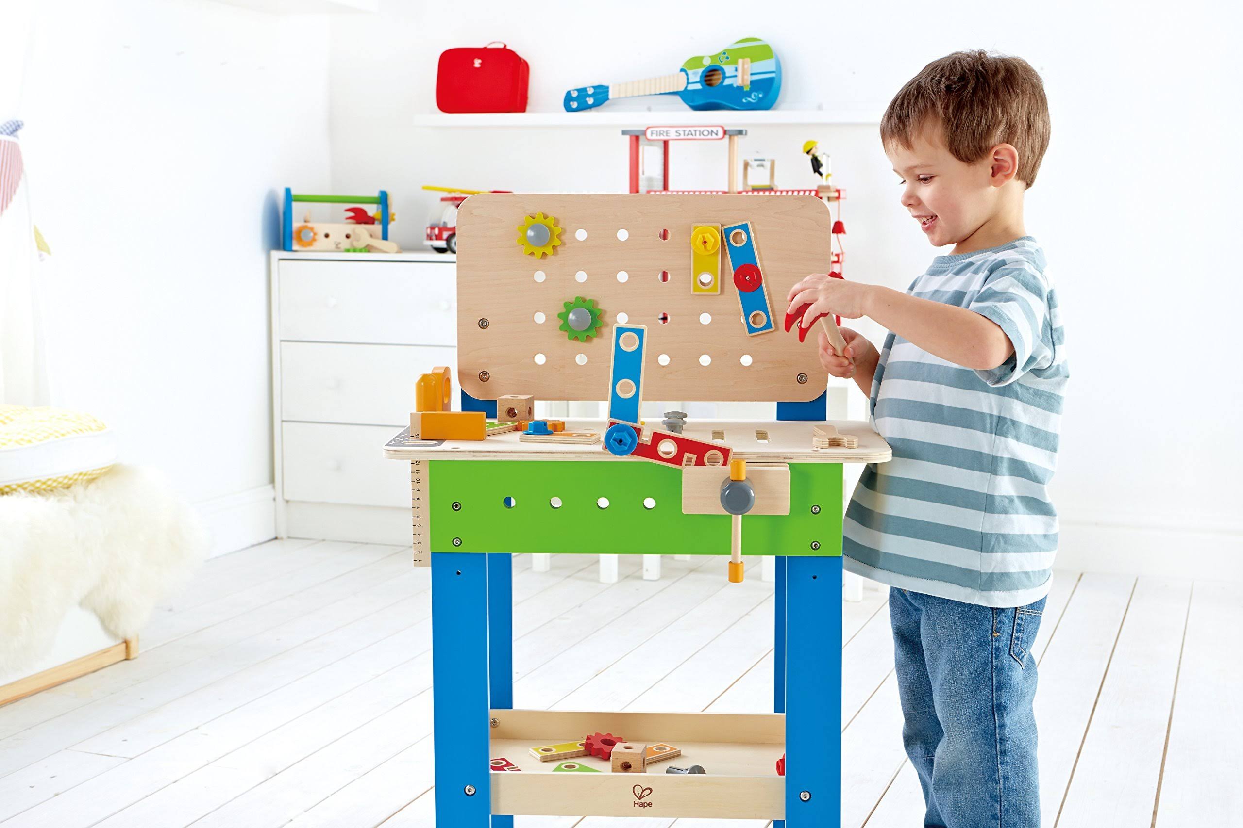 Wooden Toolbench Pretend Builder Set M833