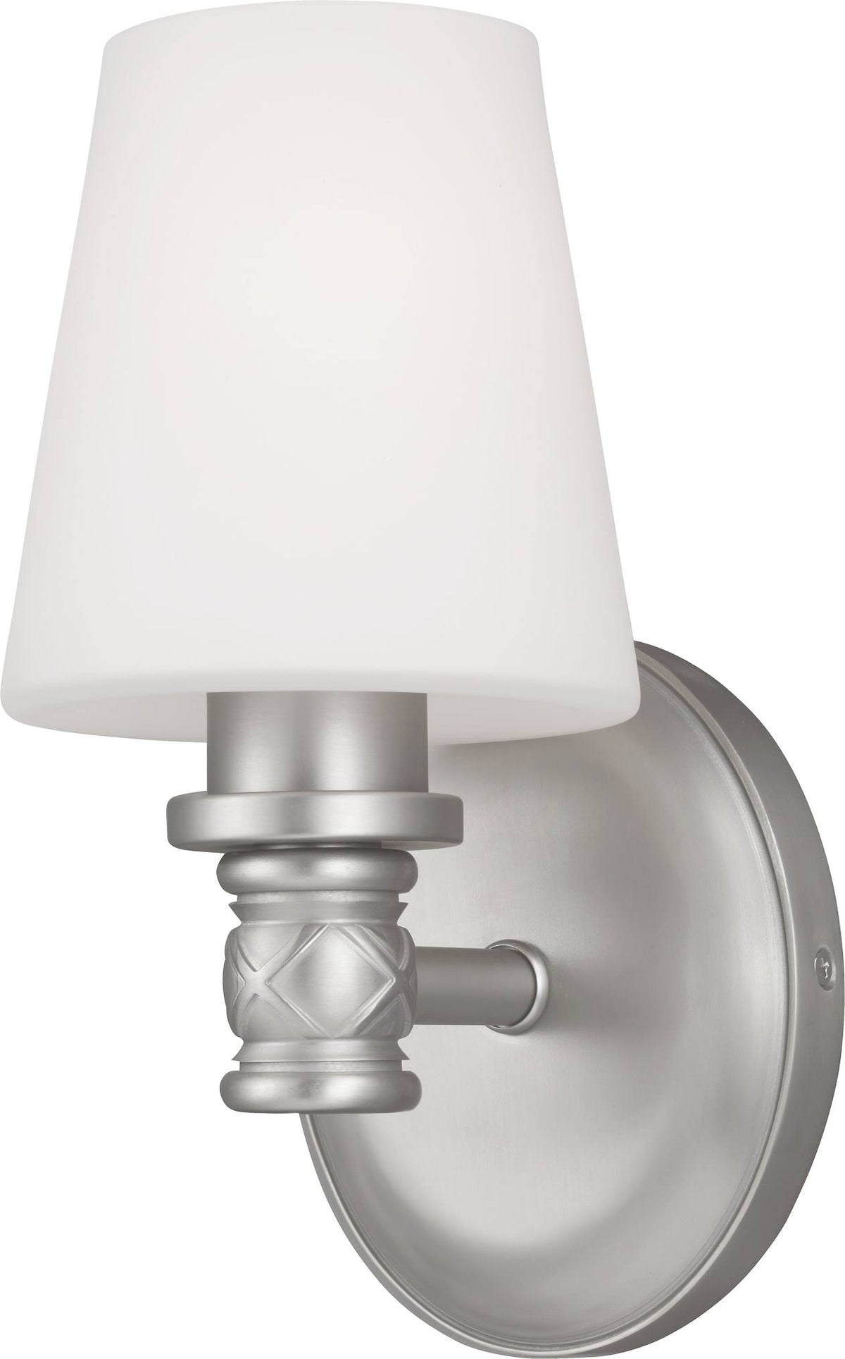 Satin Nickel 1 Light Sconce N440