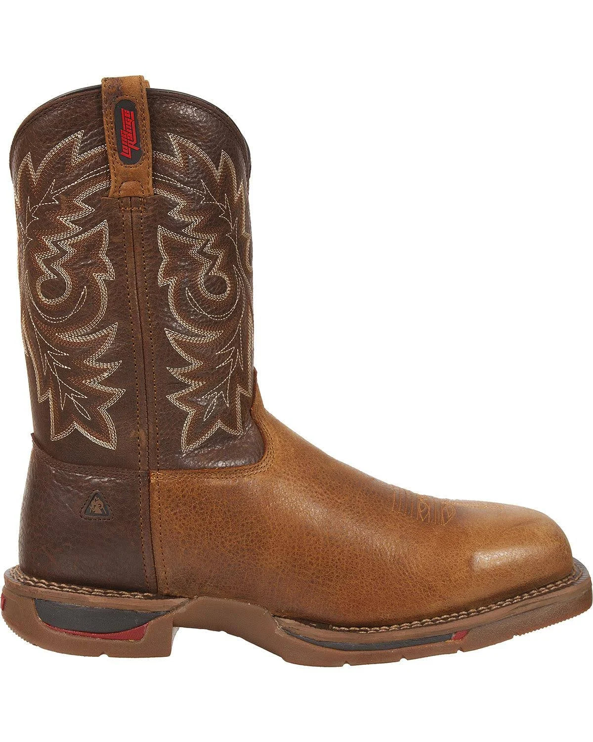 Brown 11 inch Carbon Fiber Toe Western Boots J970133