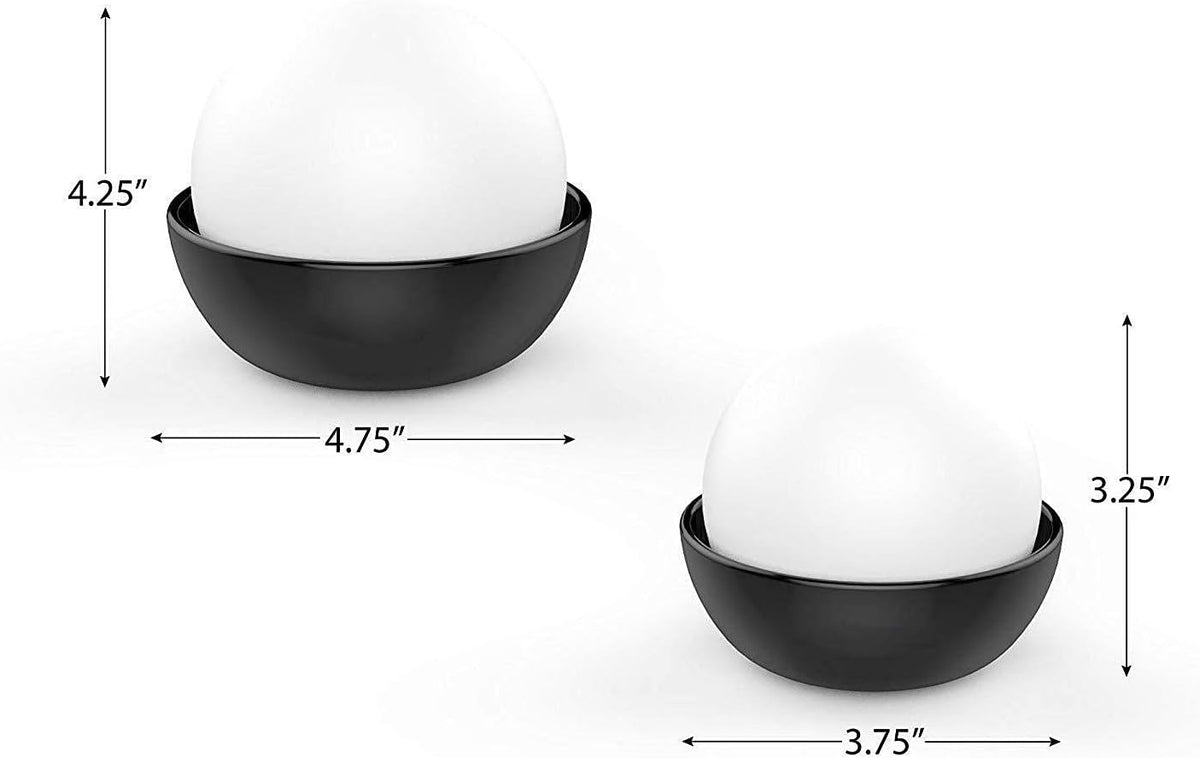 Natural Stone Room Humidifier, Cordless, Ceramic, Set of 2 L16304