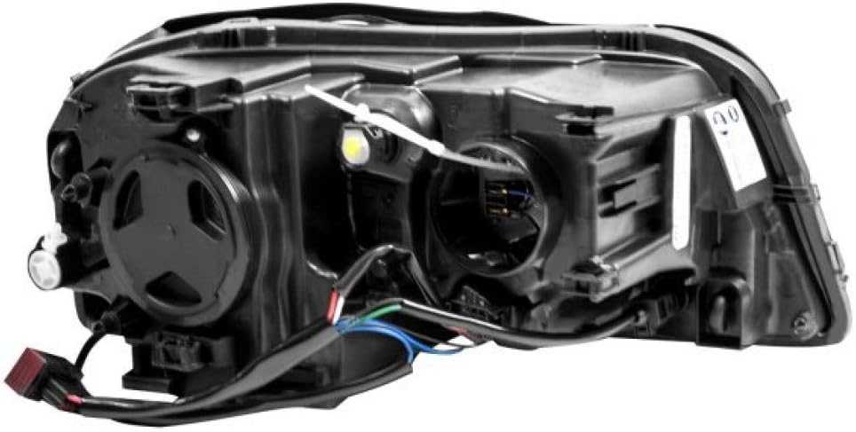 Headlight Assembly for Volvo XC90 2003-2013 Passenger Side Halogen with Bulbs O5553