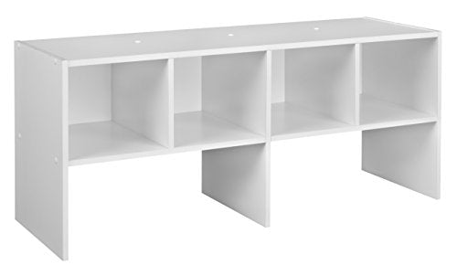 White Stackable 31-inch Vertical Organizer & White Stackable 24-Inch Wide Horizontal Organizer P8255