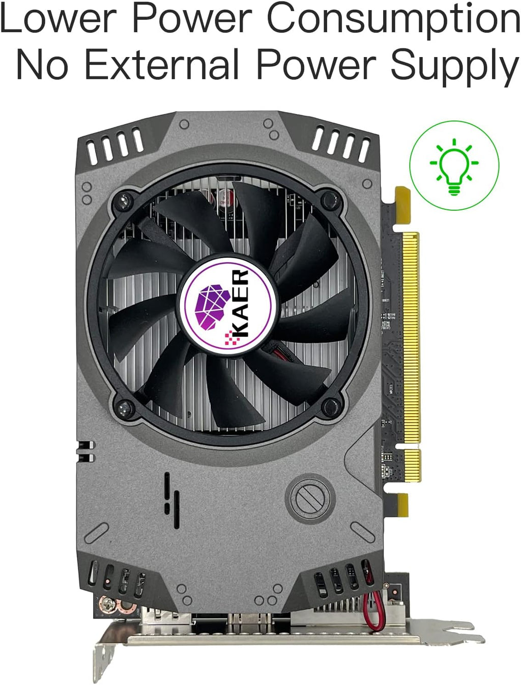 AMD Radeon RX 550 Graphics Card, 4GB, GDDR5, 128 Bit, PCI Express 3.0 X8, DP/HDMI/DVI-D R8467