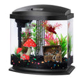 2.5 Gal LED Aquarium Kit Black B2099