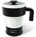 Travel Foldable Electric Kettle Portable Silicone Collapsible Kettle with LED Digital Display Food Grade Silicone BPA Free Boil Dry Protection 0.6L Z18695