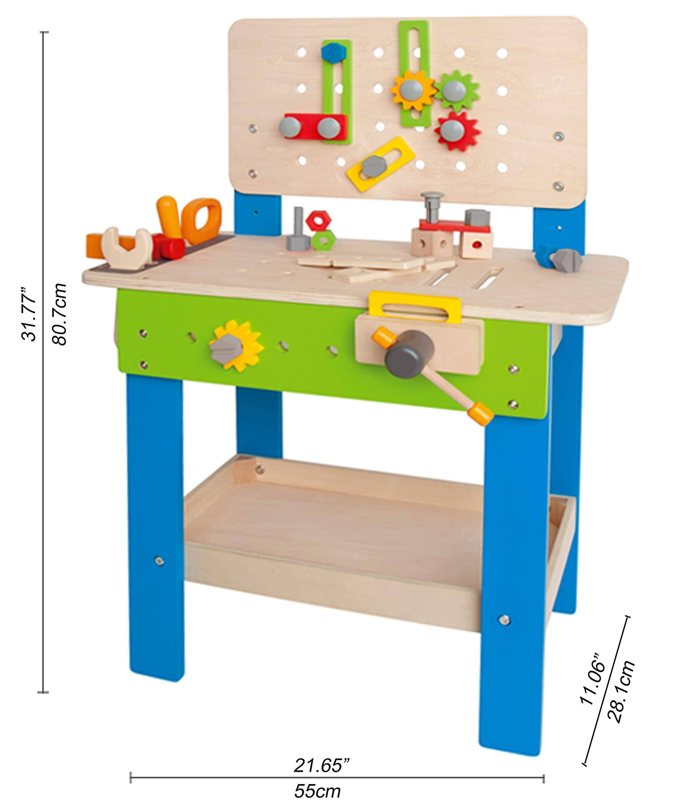 Wooden Toolbench Pretend Builder Set M833