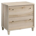 Contemporary Engineered Wood Lateral File Cabinet in Maple A5030