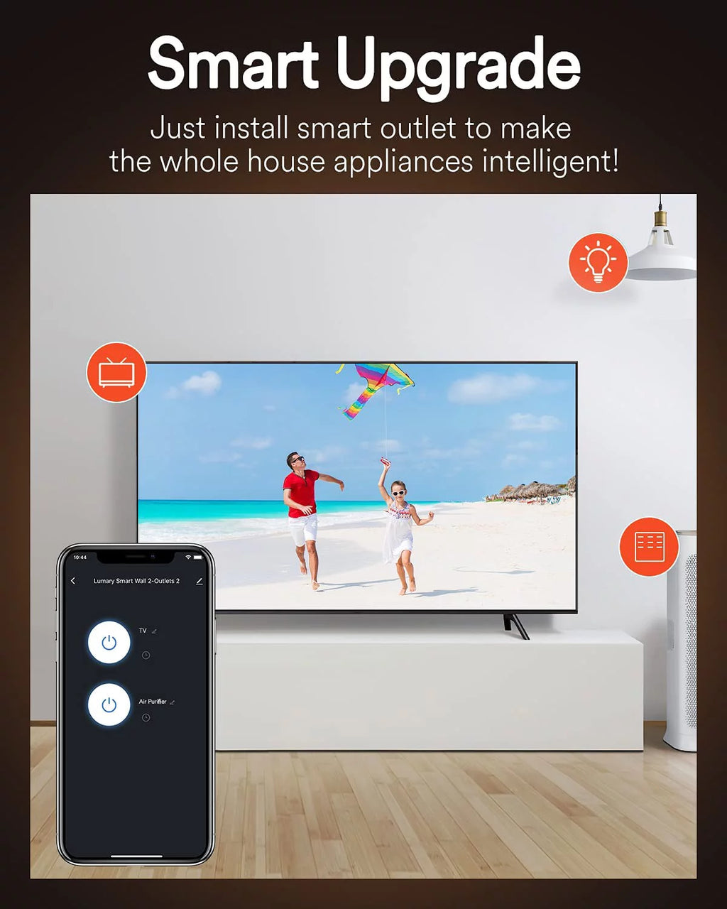 Smart Electrical Outlet 4 Pack S5437