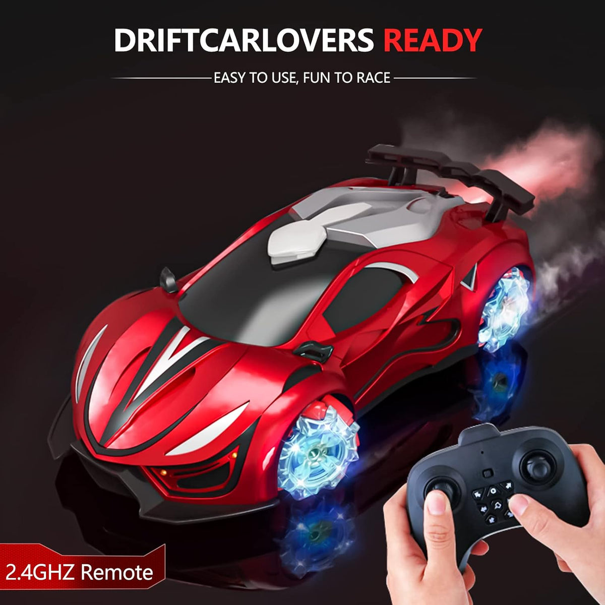 1:12 4WD RC Car with LED Light V355