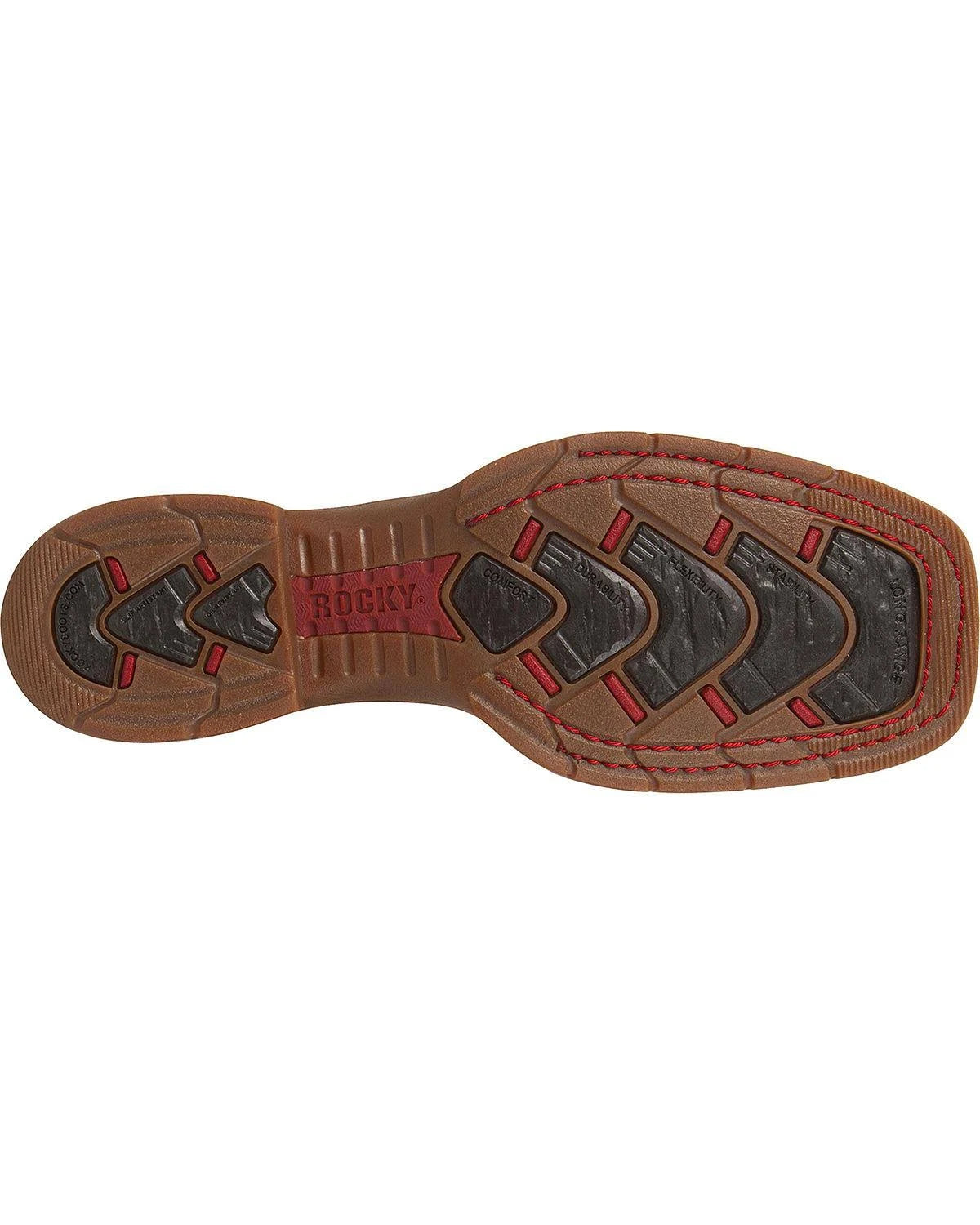 Brown 11 inch Carbon Fiber Toe Western Boots J970133