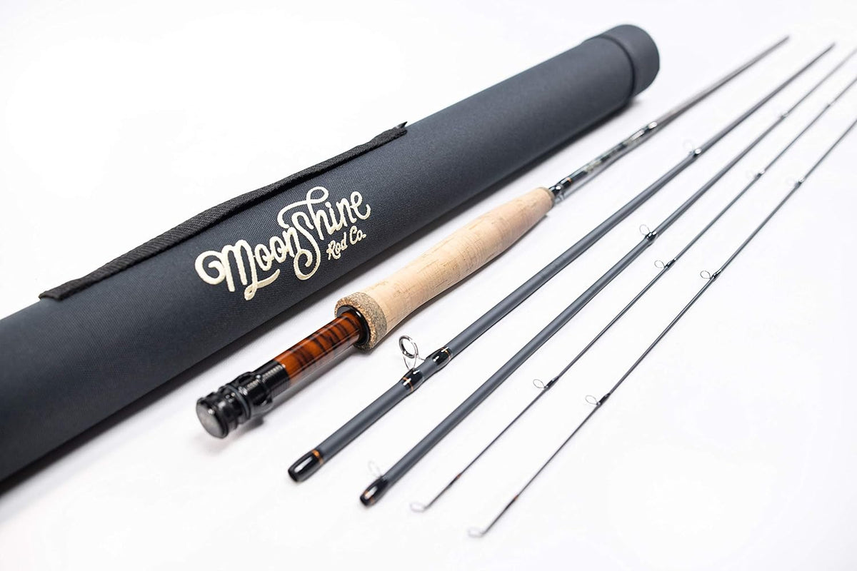Fly Fishing Rod with Two Rod Tips and Carrying Case D7810