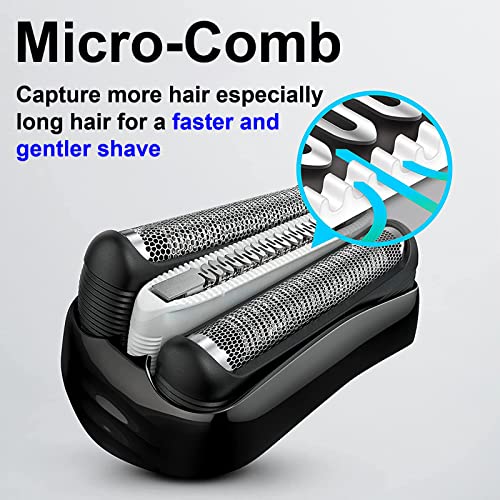 Foil & Cutter Replacement Head for Braun Electric Shaver (1 Count) F556197