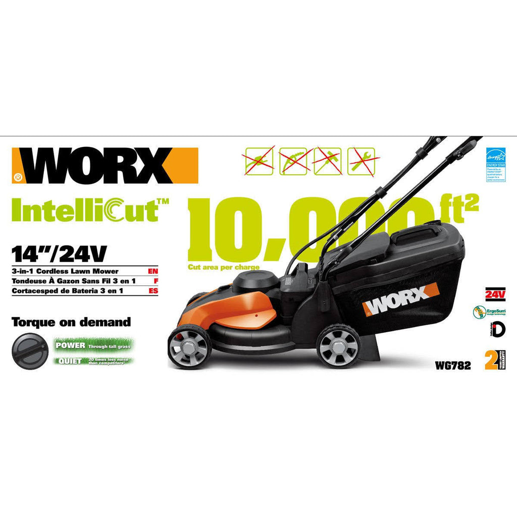 14x22 Cordless Push Lawn Mower Y5905