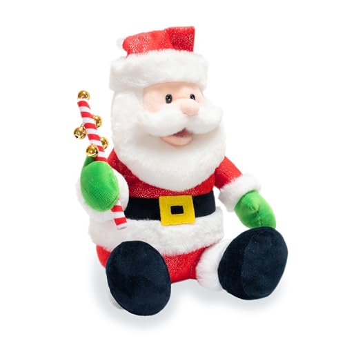11" Singing Santa Claus Christmas Plush Toy P152