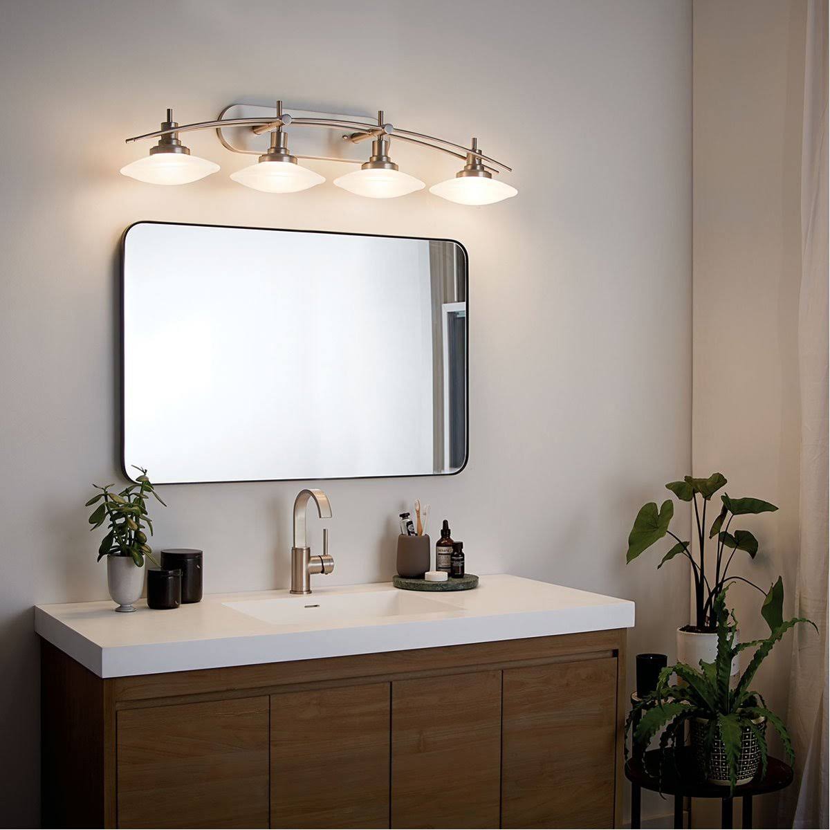 Four Light Chrome Bath C219