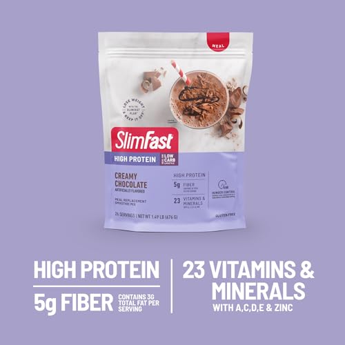 Vanilla Cream High Protein Meal Replacement Powder, 26 Servings, 1.53 Pounds F6095