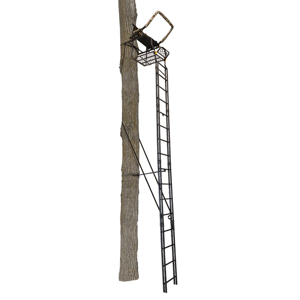 Black 20 Foot 1 Person Ladder Tree Stand X3598