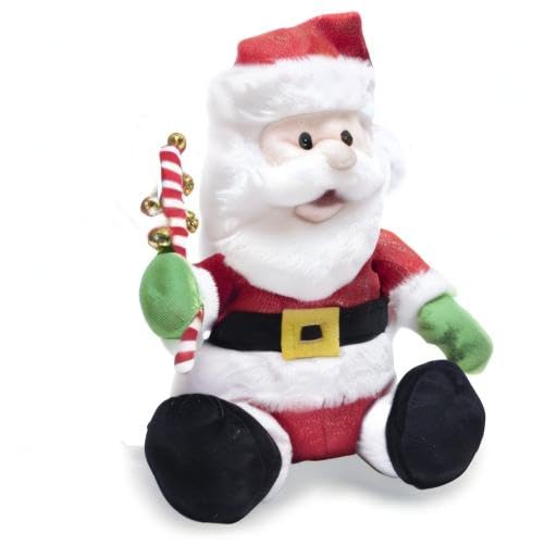11" Singing Santa Claus Christmas Plush Toy P152