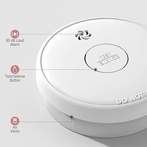 10-Year Battery Operated Photoelectric Smoke Alarm K759947