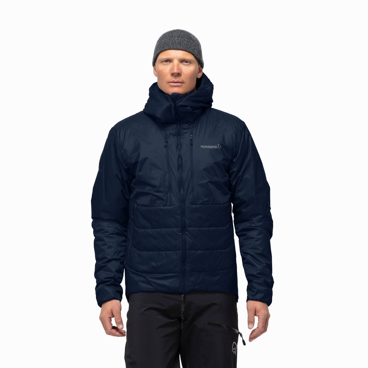 Indigo Night Primaloft100 Zip Hood Y634