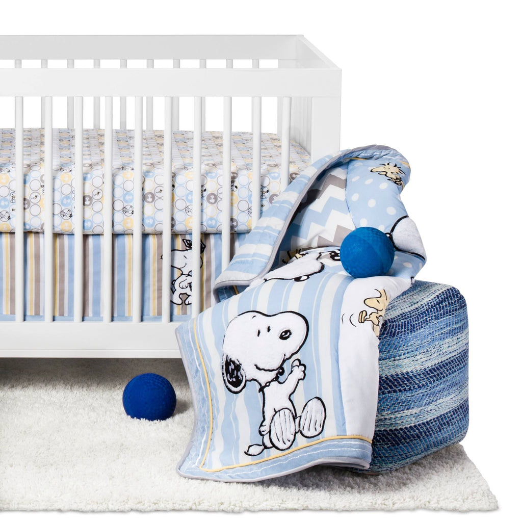 4 Piece Crib Bedding Set C631846