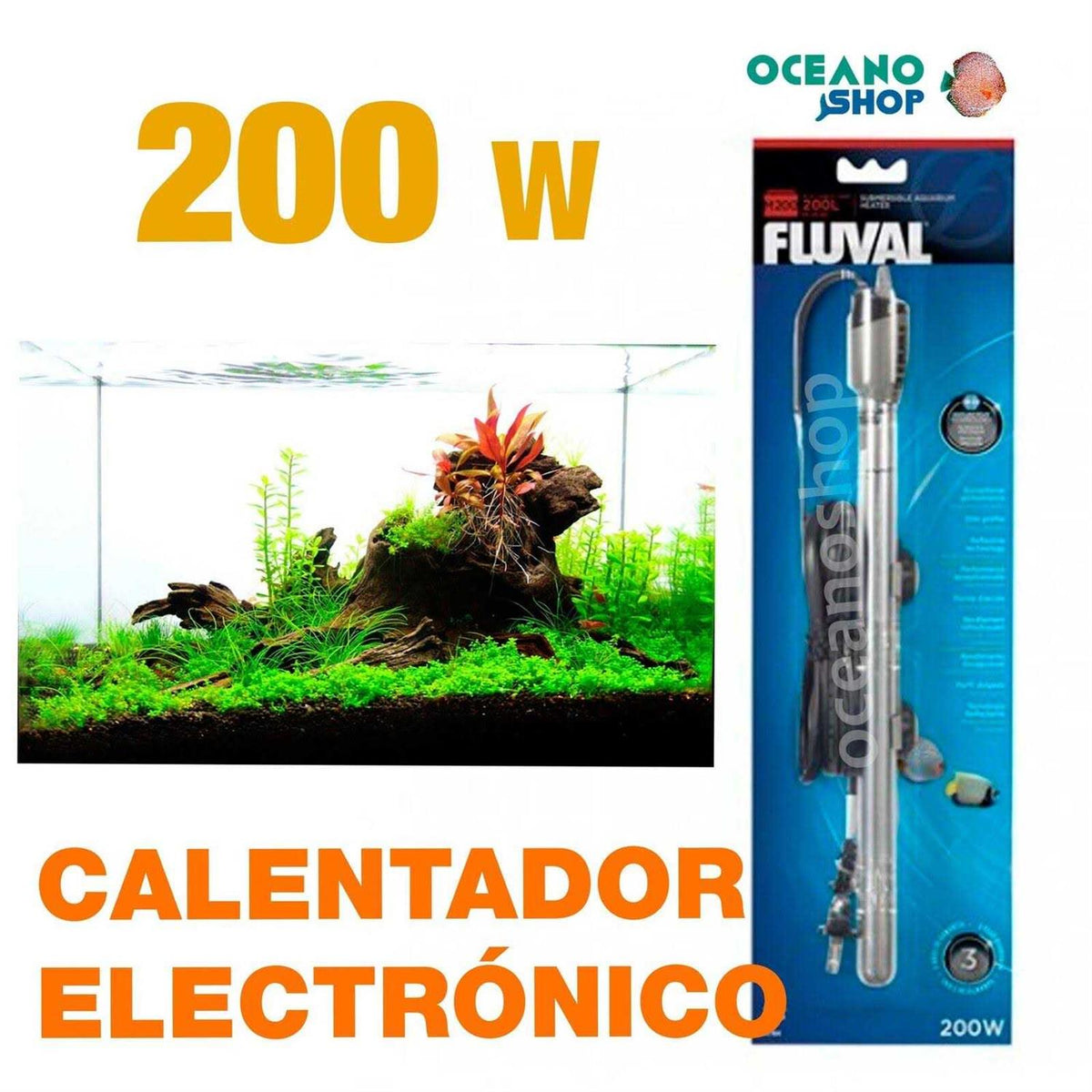 200 Watt Submersible Heater J12323