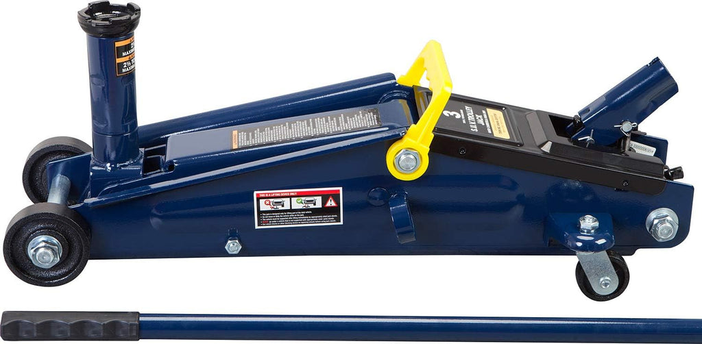 3 Ton Hydraulic Trolley Floor Jack with Extra Saddle D390