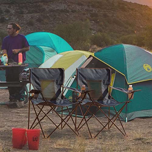 Navy Camping Chair with Cup Holder O4661