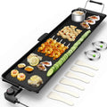 35 Electric Nonstick Extra Large Griddle Grill with Adjustable Temperature & Drip Tray J298909