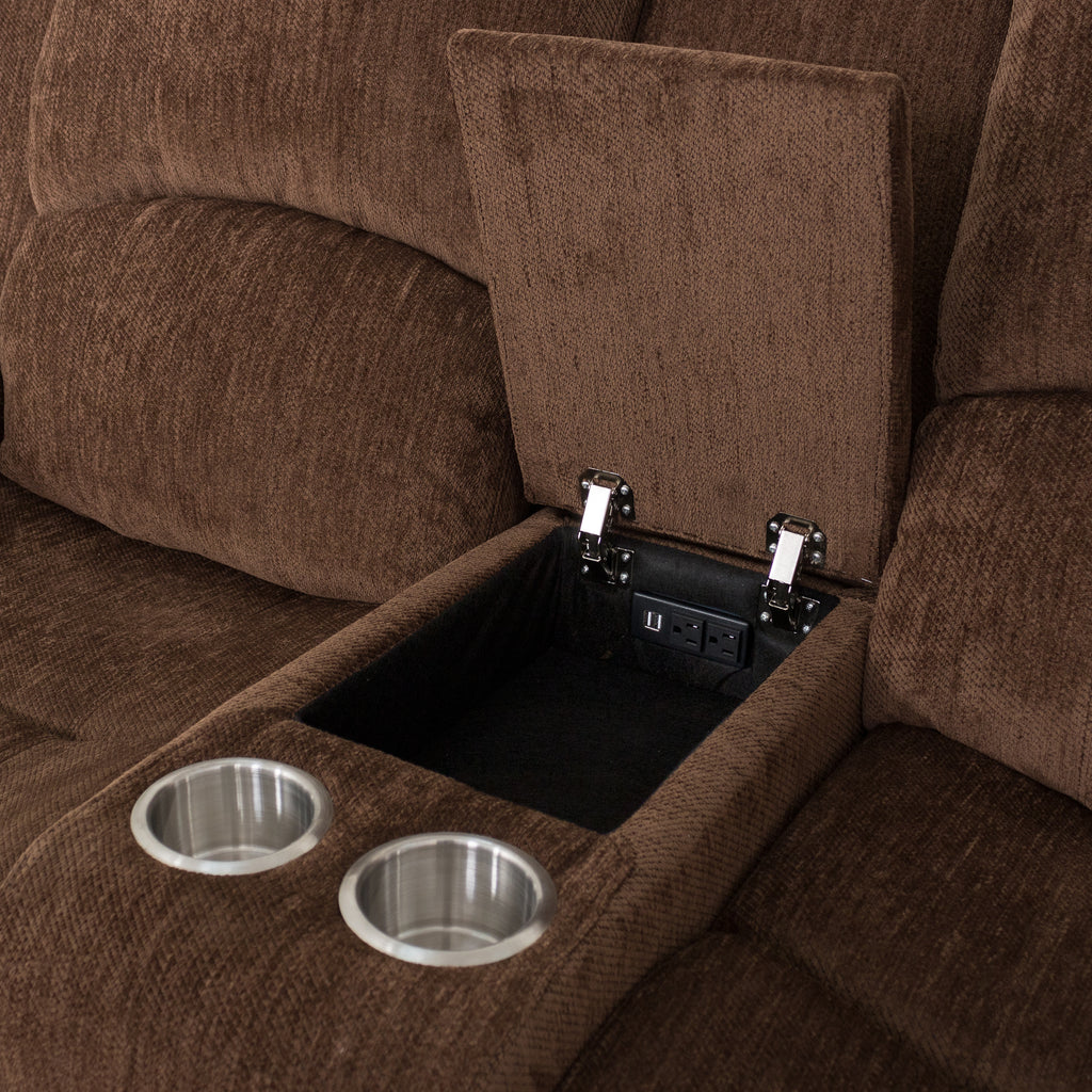 Brown Love Seat E88806