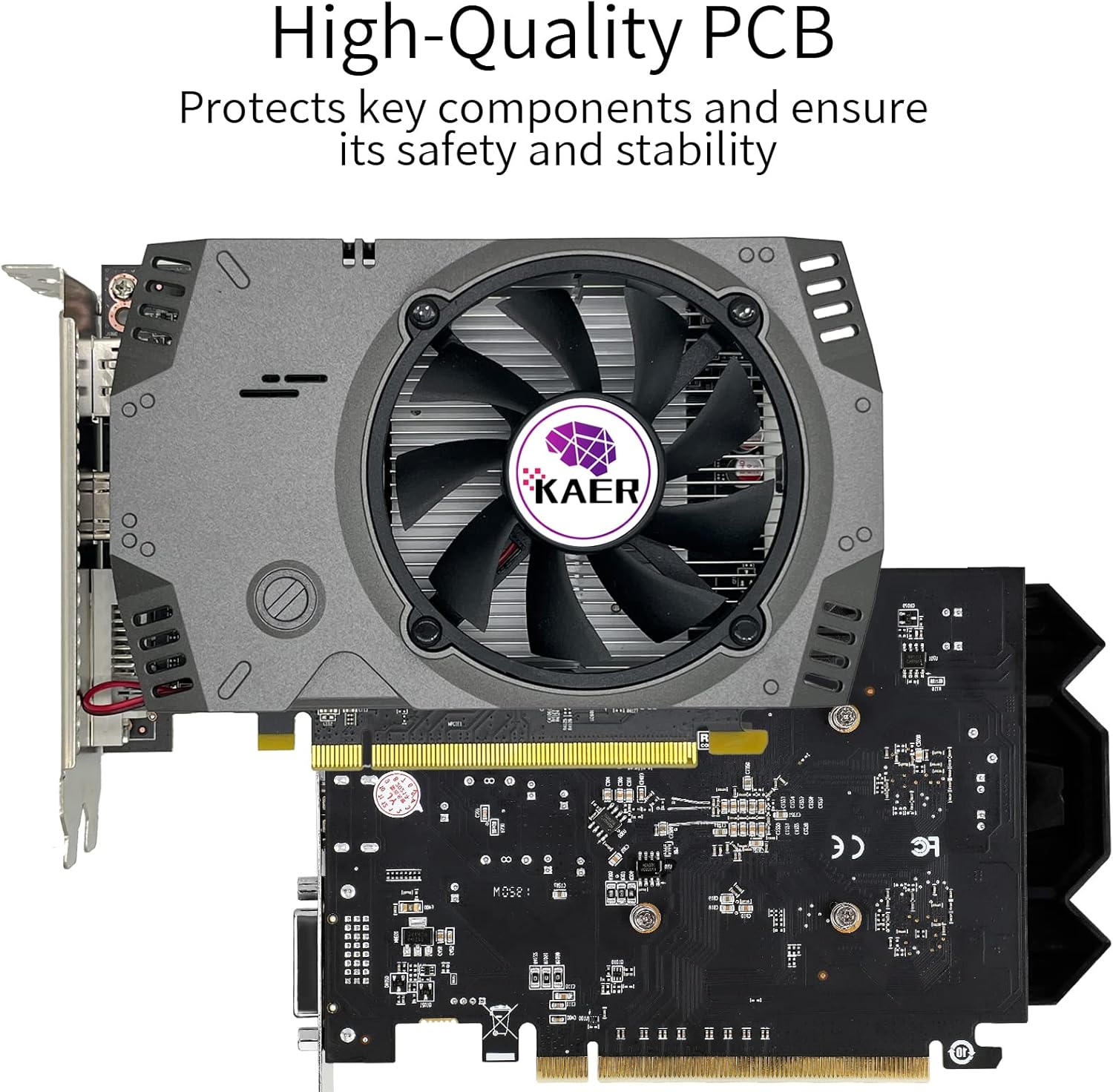 AMD Radeon RX 550 Graphics Card, 4GB, GDDR5, 128 Bit, PCI Express 3.0 X8, DP/HDMI/DVI-D R8467