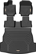 Black TPE Floor Liner Car Mats F35502