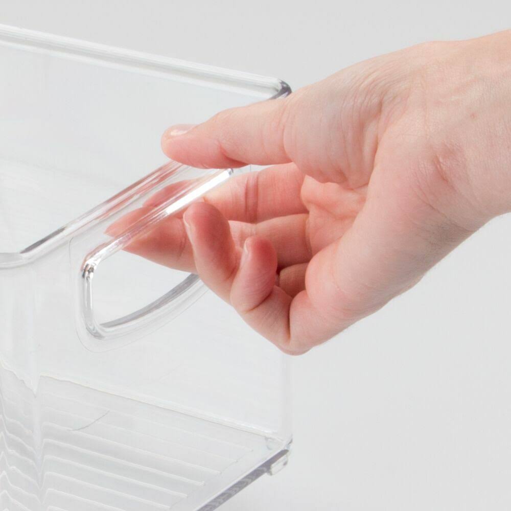 6 Pack Plastic Kitchen Food Storage Bin with Handles W761234
