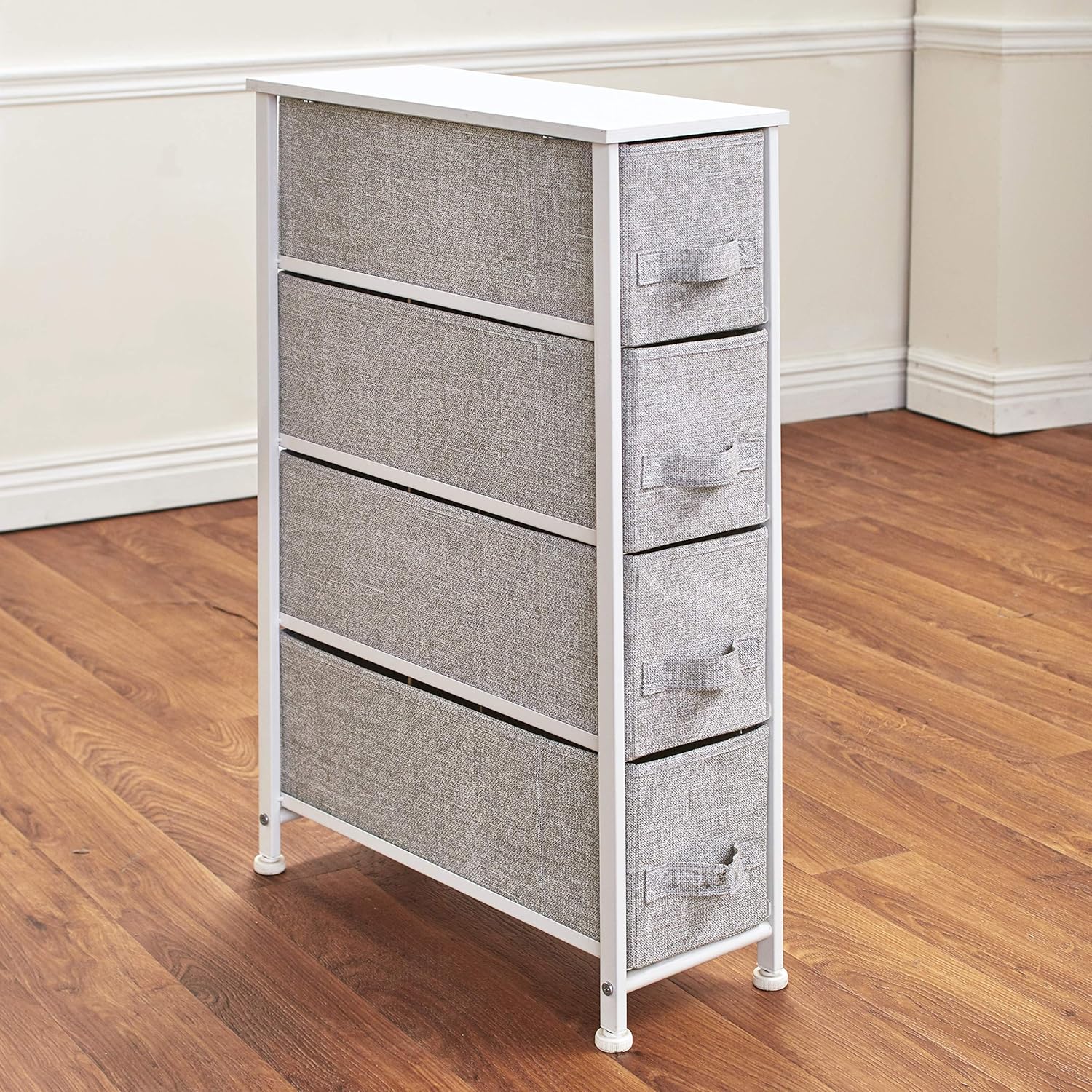 White 4-Drawer Cabinet O129254