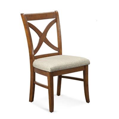 Light Blue Performance Fabric Cross Back Side Chair W4638