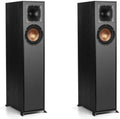 Black Floorstanding Speakers, Pair Y2049