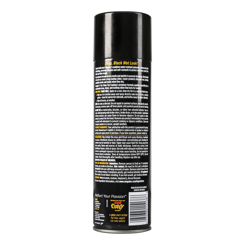 15 oz High Gloss Tire Coating Aerosol D565343