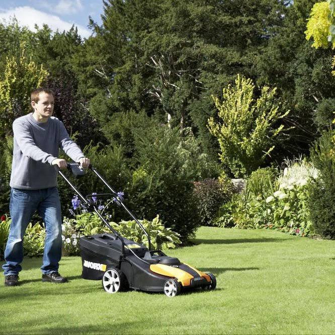14x22 Cordless Push Lawn Mower Y5905