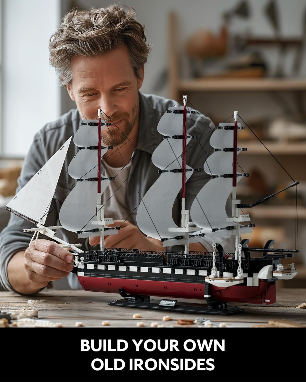 1603 PCS Navy Ship Building Set C88734
