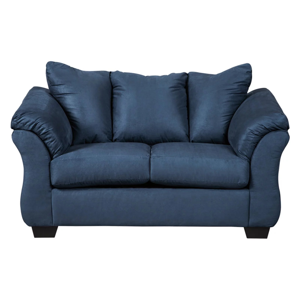 Blue Loveseat R856