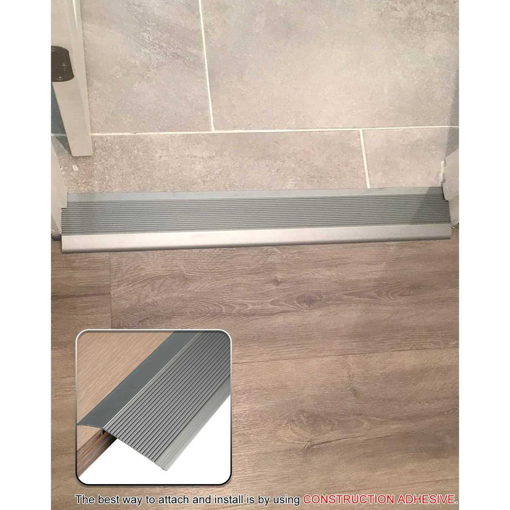 4 inch Aluminum Floor Transition Strip Threshold Ramp U7235