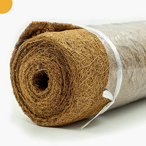 12x80 inch Natural Coconut Fiber Liner Roll N64581
