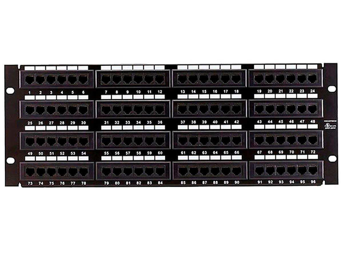 96-Port Cat6 Patch Panel J990