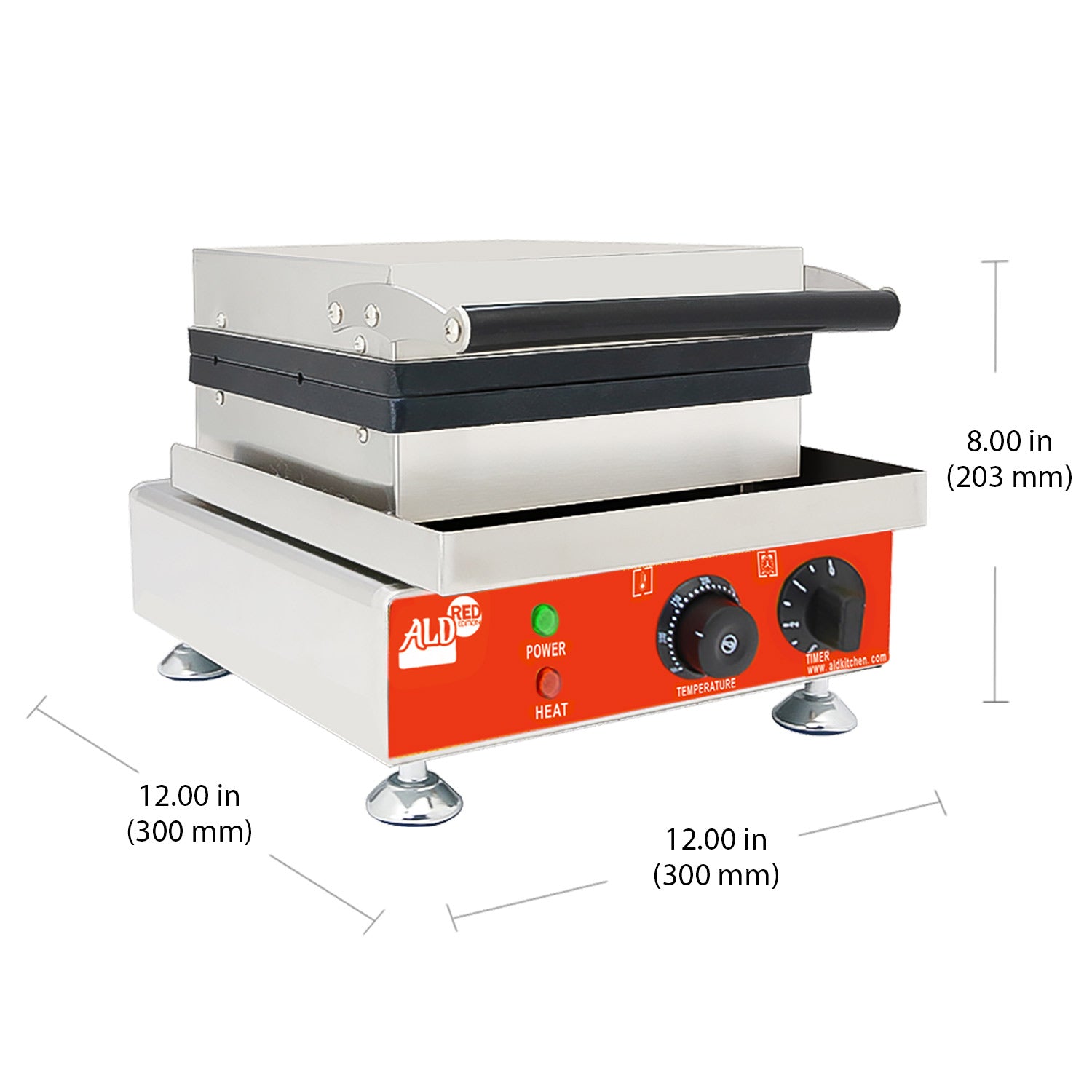 Red Waffle Stick Maker R613280