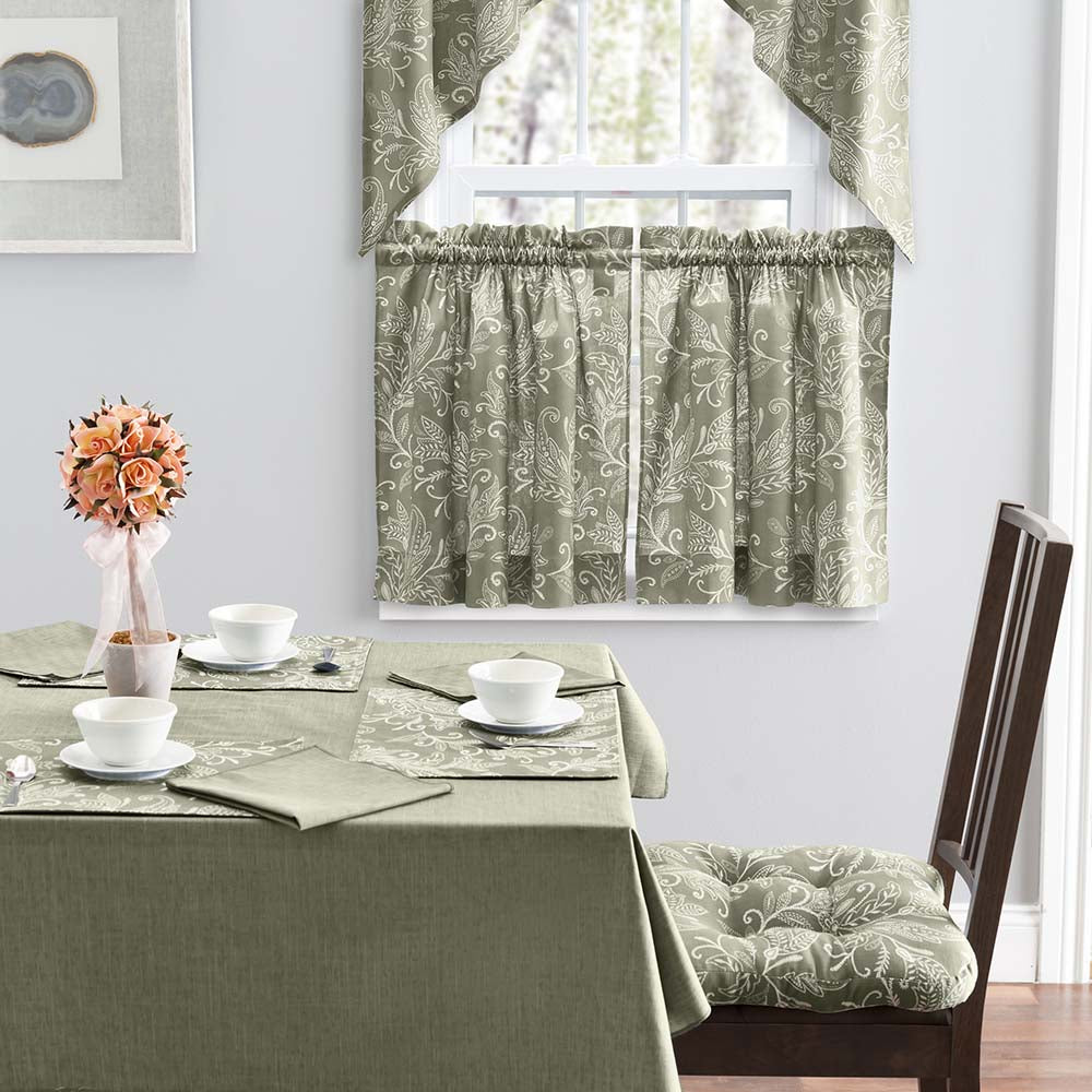Sage Curtain 56"x36" H6320